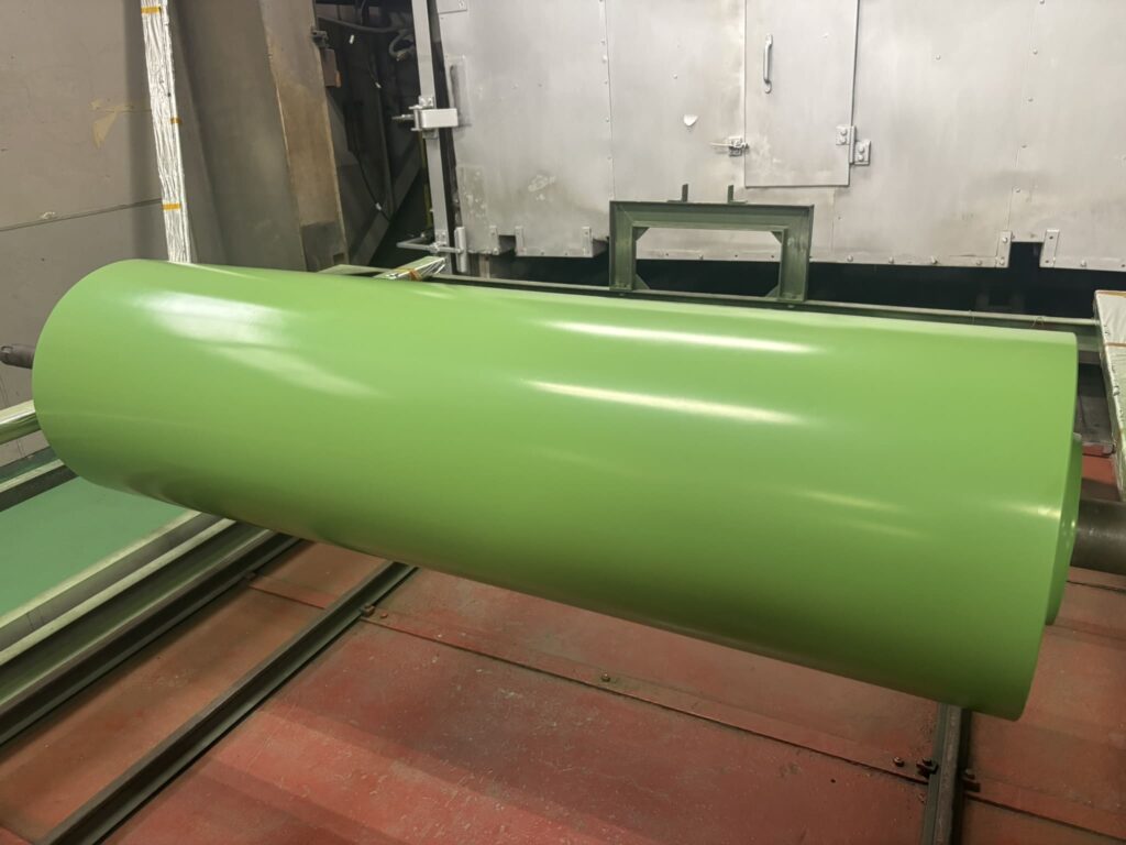 fepコーティングされたロール